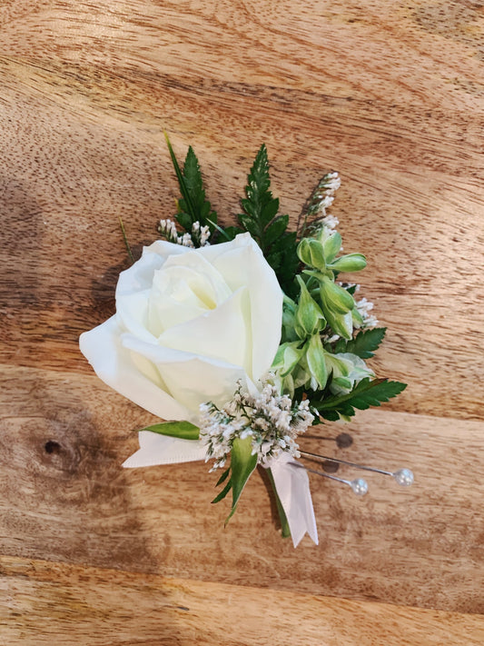 Fresh Floral Boutonniere