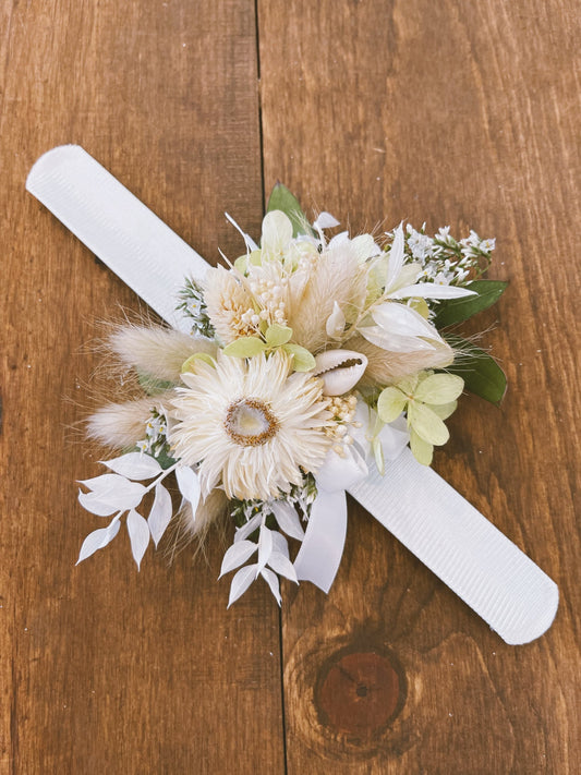 Dried Flower Wrist Corsage