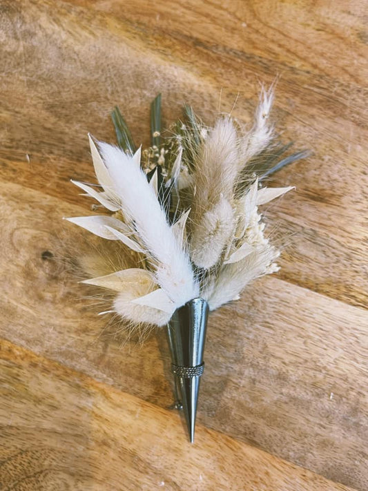 Dried Flower Boutonniere